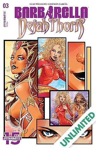 Barbarella/Dejah Thoris #3